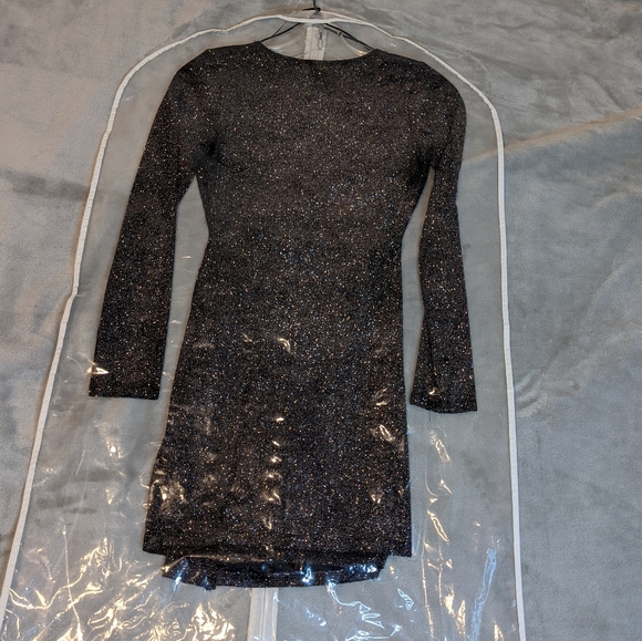 Sparkly Black Dress by Lovely Day Size S - Picture 4 of 10